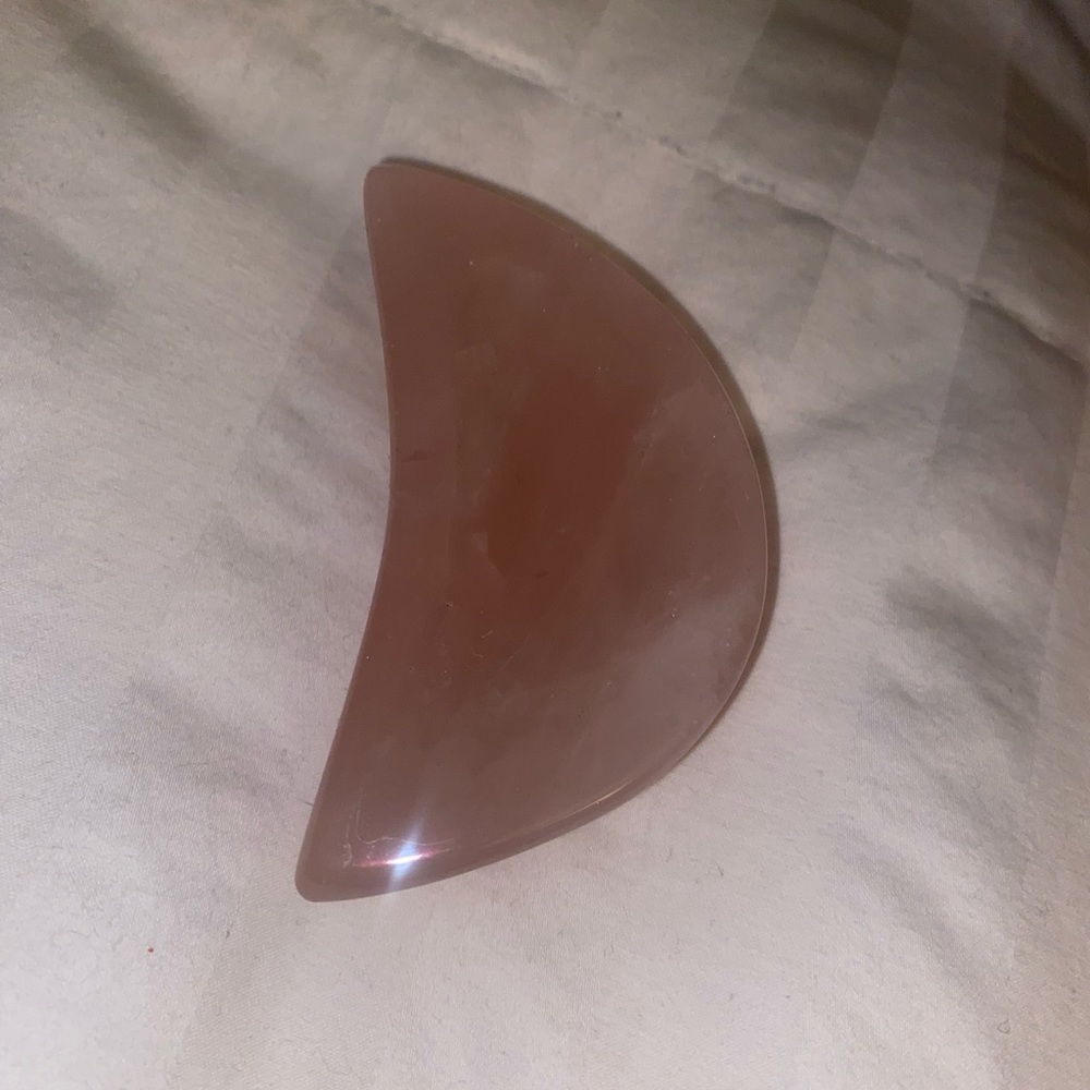 Rose Quartz Moon Dish